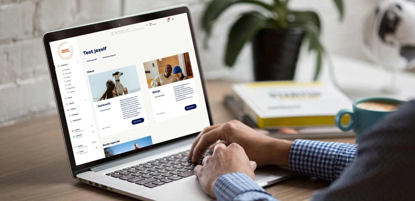 Het Smart Health platform met de Resilience Test.